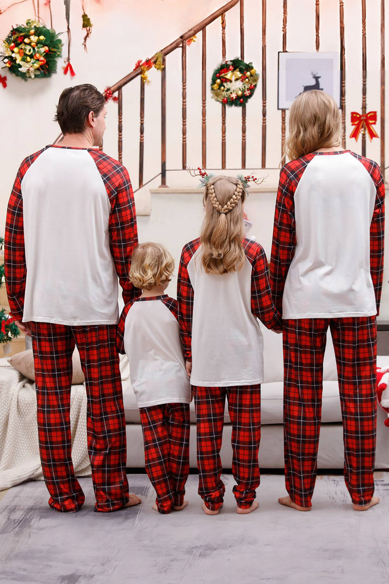 Load image into Gallery viewer, Plaid Matching Family Christmas Pajamas Sets