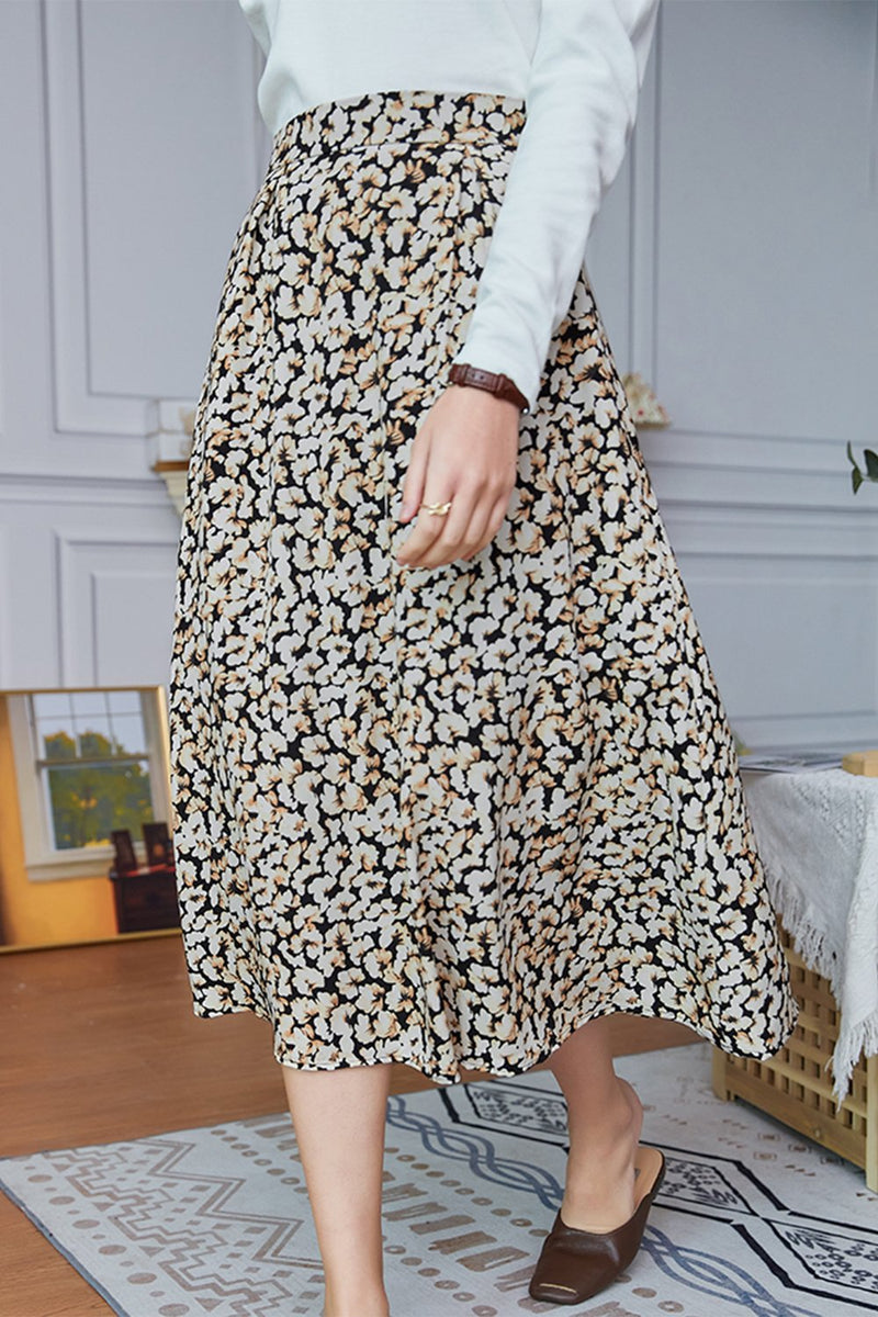 Load image into Gallery viewer, Printed Chiffon Skirt