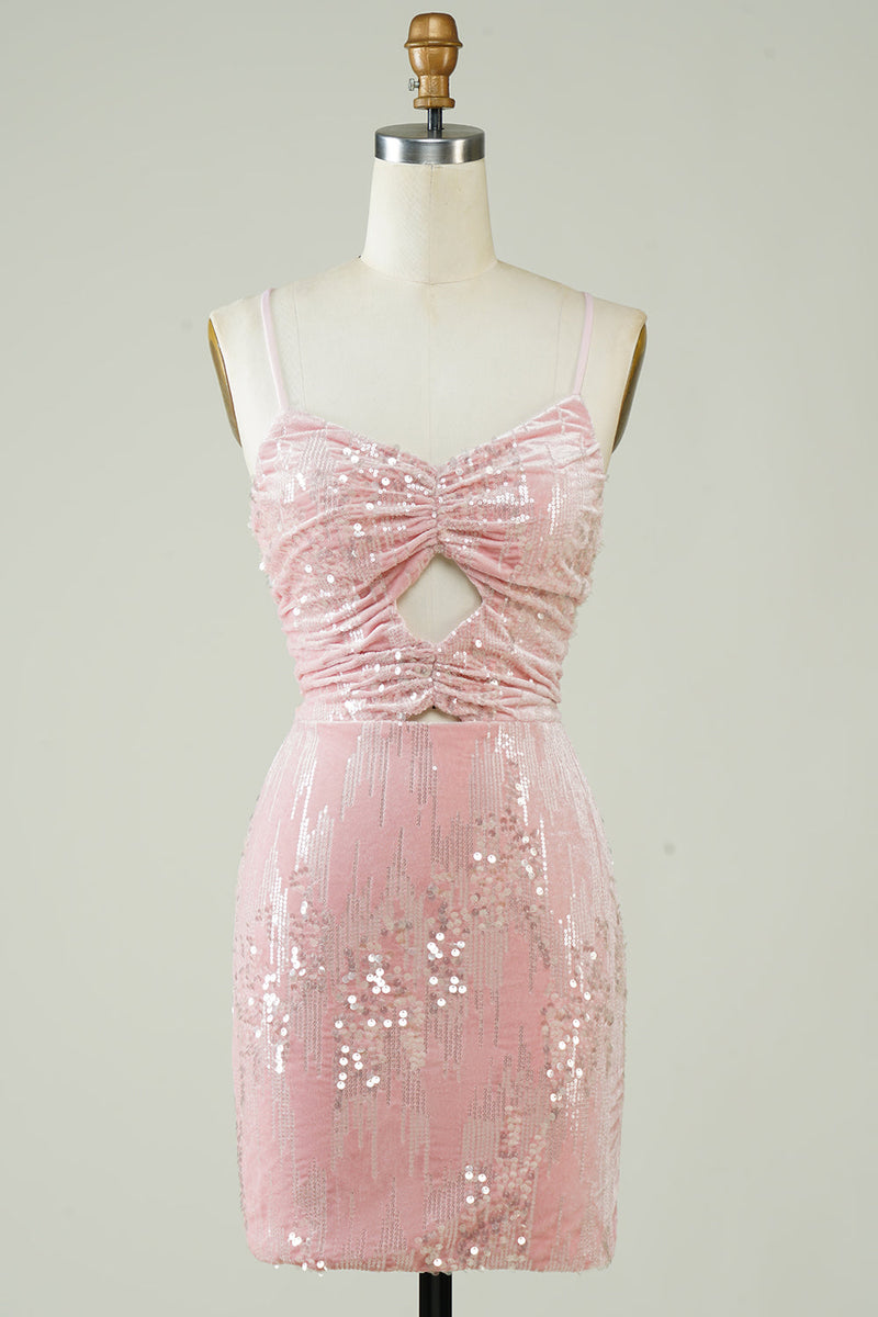 Light pink shop tight homecoming dresses