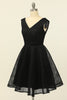 Load image into Gallery viewer, V-Neck Sleeveless Little Black Dress