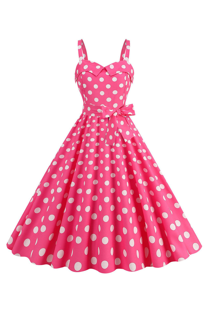 Spaghetti strap polka deals dot dress