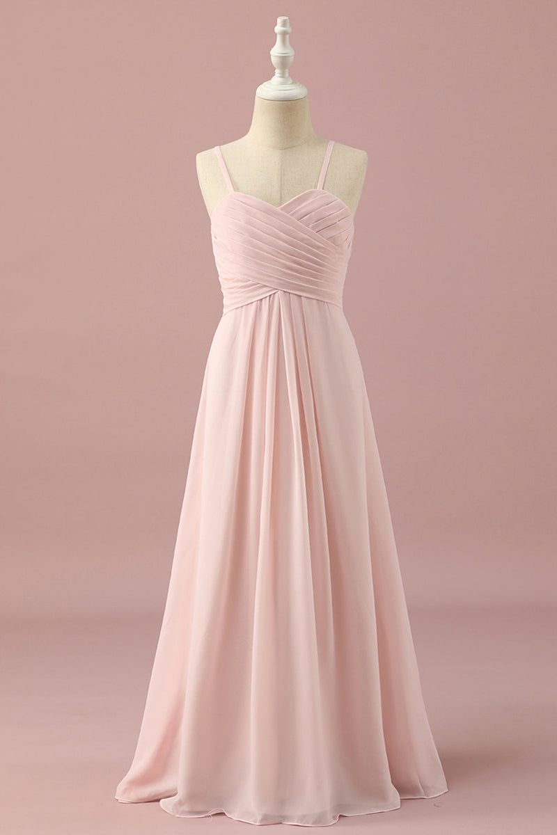 Light pink outlet spaghetti strap dress