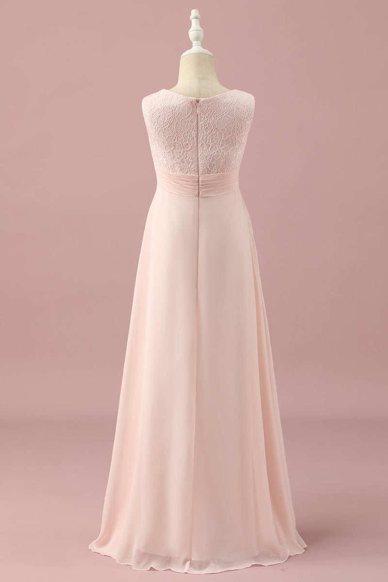 Pale pink junior sales bridesmaid dresses