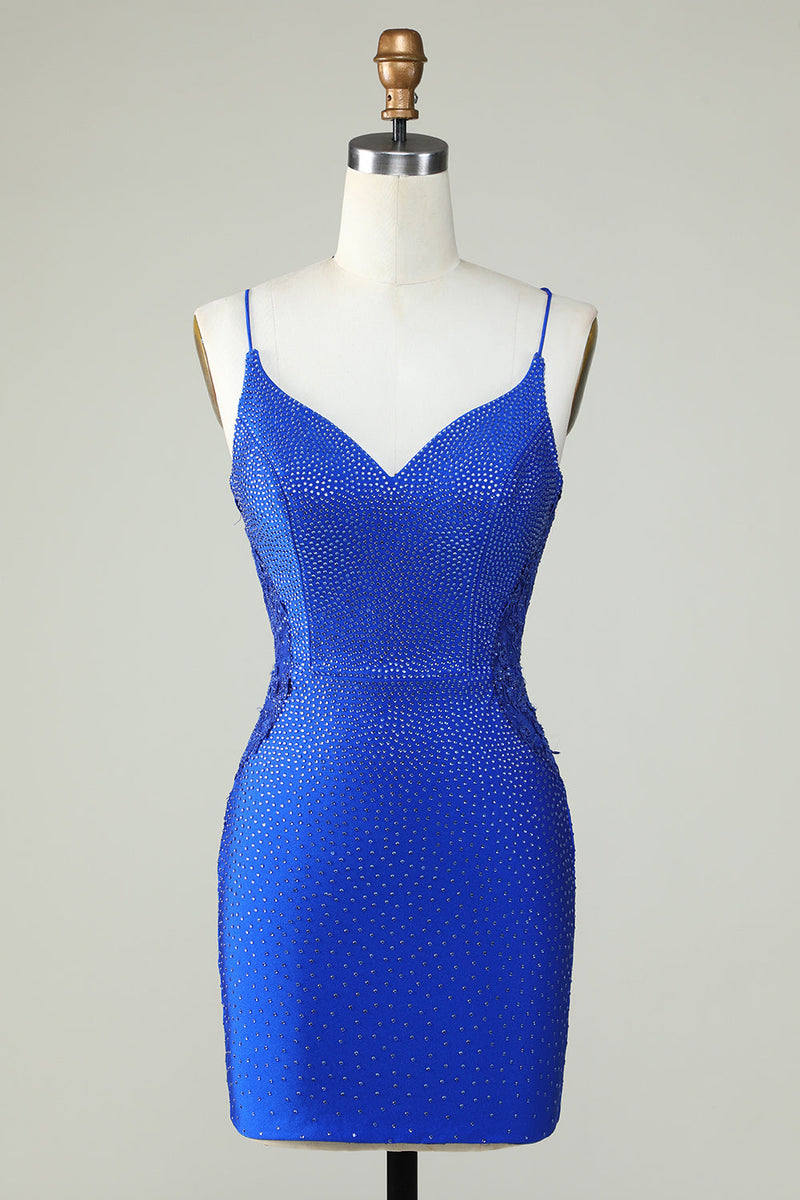 Royal blue hotsell short homecoming dresses