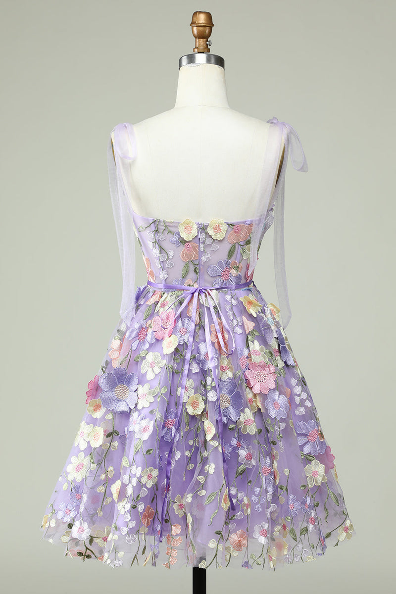 Light purple hotsell floral dress