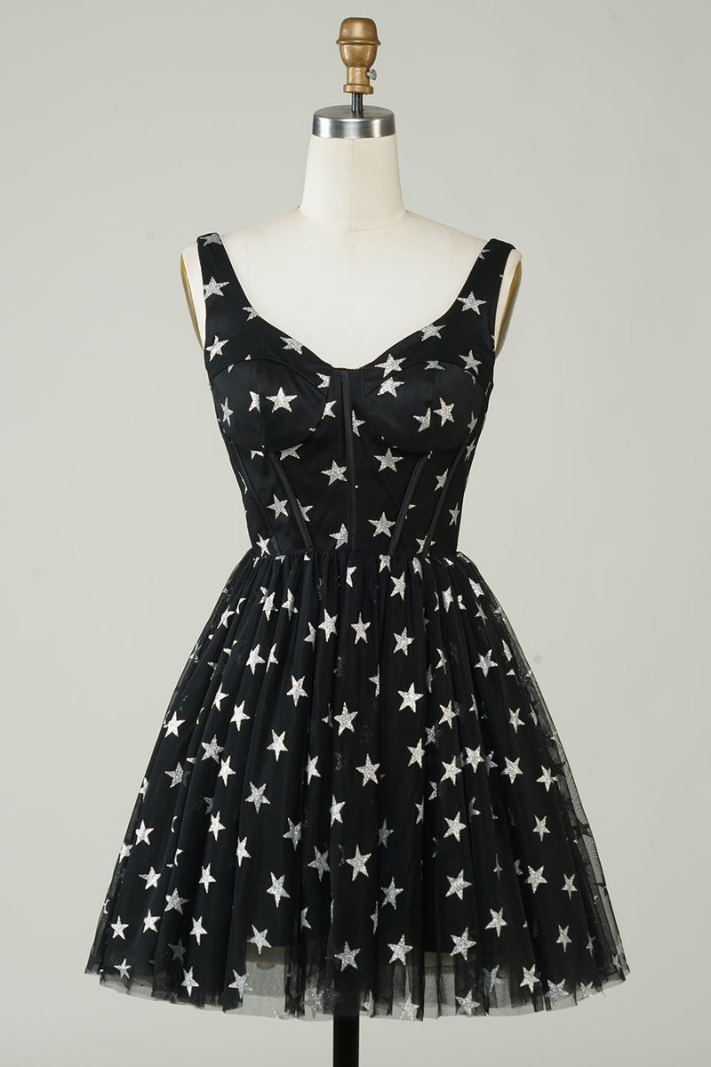 Black tulle clearance star dress