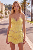 Sweetheart Pink Bodycon Mini Cocktail Dress with Beading