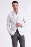 Sage Notched Lapel Single Breasted Sage Men's Blazer
