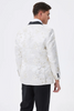 Load image into Gallery viewer, Sparkly White Floral Embroidered Shawl Lapel Men&#39;s Blazer