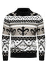 Load image into Gallery viewer, Men&#39;s Slim Fit Khaki Pullover Printed Knitted Sweater