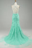 Load image into Gallery viewer, Spaghetti Straps Mermaid Prom Dress