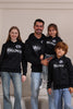 Load image into Gallery viewer, Family Set Black Long Sleeve Sweatshirt