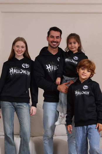 Family Set Black Long Sleeve Sweatshirt