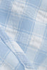 Load image into Gallery viewer, Halter Blue Plaid 1950s Dress With Bow