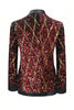 Load image into Gallery viewer, Sparkly Red Sequins Shawl Lapel Men&#39;s Party Blazer