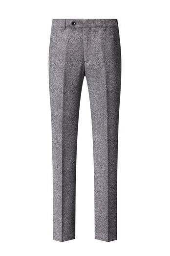 Grey Double Breasted 3 Pieces Men's Suit