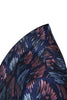 Load image into Gallery viewer, Dark Blue Jacquard 2 Pieces Shawl Lapel Men&#39;s Suits