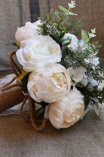 Pink Artificial Wedding Bouquet