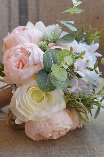 Pink Artificial Wedding Bouquet