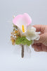 Load image into Gallery viewer, Pink Men Boutonniere for Prom Wedding Party