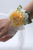 Load image into Gallery viewer, Yellow Wrist Corsage for Wedding Prom Party