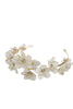 Load image into Gallery viewer, White Fairy Pearl Flower Bridal Headpiece