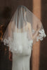 Load image into Gallery viewer, White Classic Two Tier Bridal Veil