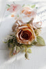 Load image into Gallery viewer, Elegant Blush Prom Wrist Corsage and Men‘s Boutonniere For Wedding Party