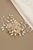 Load image into Gallery viewer, Flower Crystal Pearl Rhinestone Wedding Hair Clip