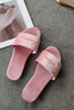 Load image into Gallery viewer, Burgundy Bride and Bridesmaid Wedding Flat Slippers