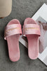 Load image into Gallery viewer, Burgundy Bride and Bridesmaid Wedding Flat Slippers