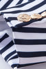 Load image into Gallery viewer, White Blue Striped Women&#39;s Blazer