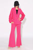 Load image into Gallery viewer, Fuchsia 2 Pieces Notched Lapel One Button Women Suits