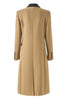 Load image into Gallery viewer, Camel Peak Lapel Long Women Coat