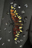 Load image into Gallery viewer, Black Shawl Lapel 2 Pieces Women Suits with Butterflies