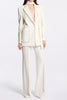 Load image into Gallery viewer, White Scarf Peak Lapel 2 Pieces Women Suits