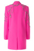 Load image into Gallery viewer, Sparkly Fuchsia Shawl Lapel Women Blazer