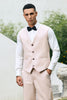 Load image into Gallery viewer, Ivory Peak Lapel 3 Pieces One Button Men&#39;s Wedding Suits