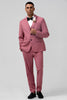 Load image into Gallery viewer, Coral Notched Lapel Single Breasted 3 Pieces Men&#39;s Suits