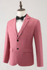 Load image into Gallery viewer, Coral Notched Lapel 3 Piece Single Breasted Men&#39;s Prom Suits