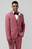 Load image into Gallery viewer, Coral Notched Lapel Single Breasted 3 Pieces Men&#39;s Suits