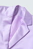 Load image into Gallery viewer, Lilac Notched Lapel Slim Fitted Women&#39;s Blazer