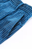 Load image into Gallery viewer, Peacock Blue Stripes Notched Lapel 2 Pieces Suits with Belt