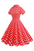 Load image into Gallery viewer, Flower A Line Printed Vintage 1950s Dress