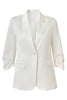 Load image into Gallery viewer, Champagne Notched Lapel Long Sleeves One Button Blazer