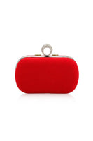 Load image into Gallery viewer, Luxury Red Handbag with Rhinestones