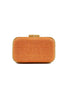 Load image into Gallery viewer, Yellow Handmade Wooden Clutch Bag