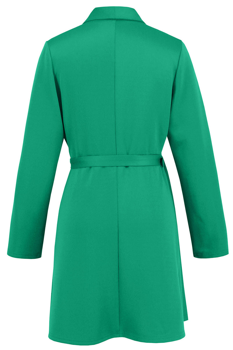 Load image into Gallery viewer, Green A Line Pleated Short Cocktail Dress with Bow