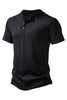 Load image into Gallery viewer, Khaki Regular Fit Crewneck Men&#39;s Polo Shirt with Button