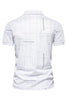 Load image into Gallery viewer, White Regular Fit Cotton Men&#39;s Polo Shirt